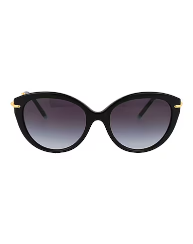 Tiffany & Co. 0TF4187 Cat-Eye Sunglasses, Black with Grey Gradient