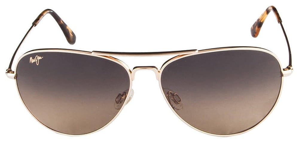 Maui Jim Aviator Sunglasses (Golden) (Mavericks HS264-16)