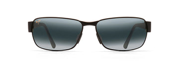 MAUI JIM BLACK CORAL 249-2M MATTE BLACK WITH NEUTRAL GREY LENS