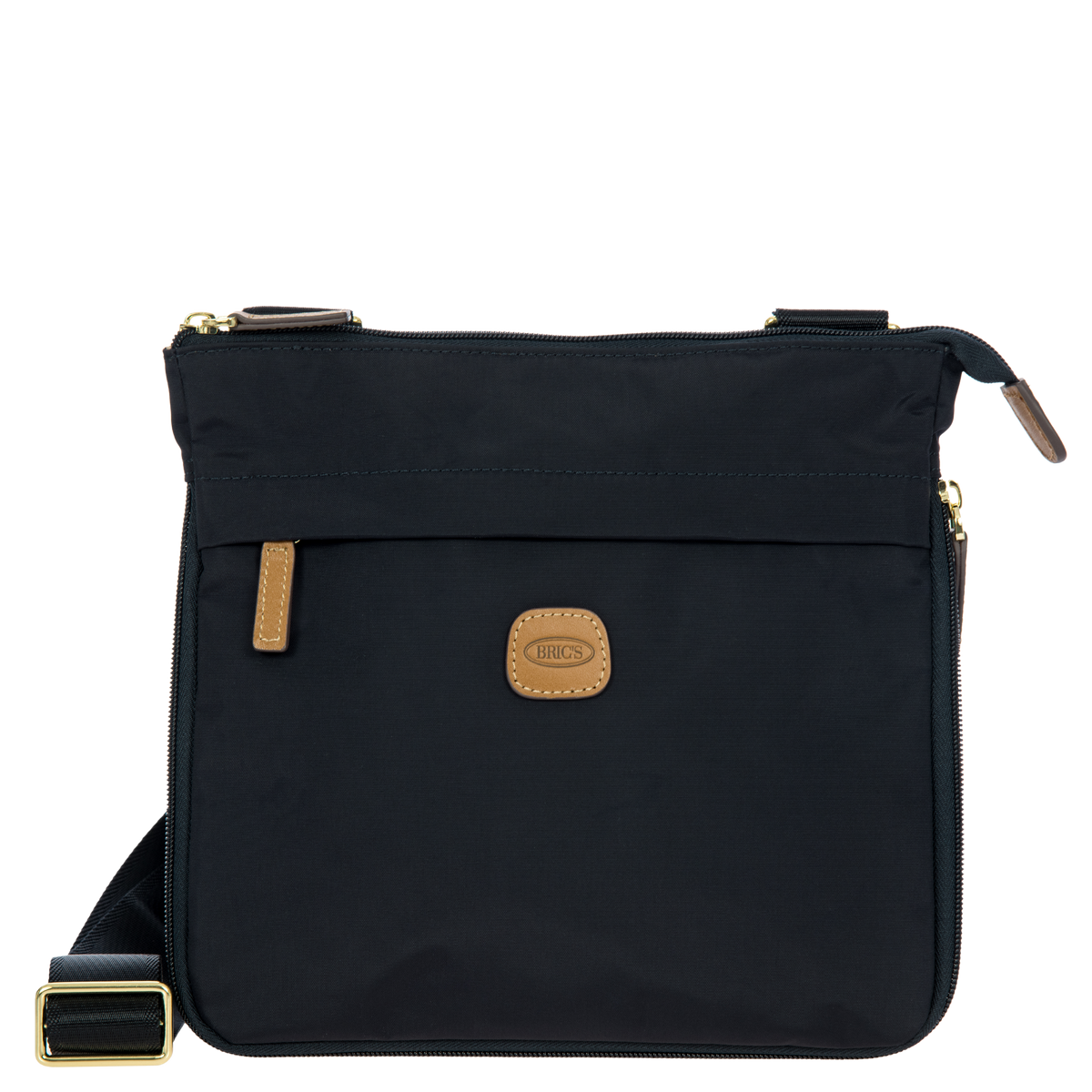 Bric's X-Collection Expandable Crossbody Shoulder Bag in Navy, view 1