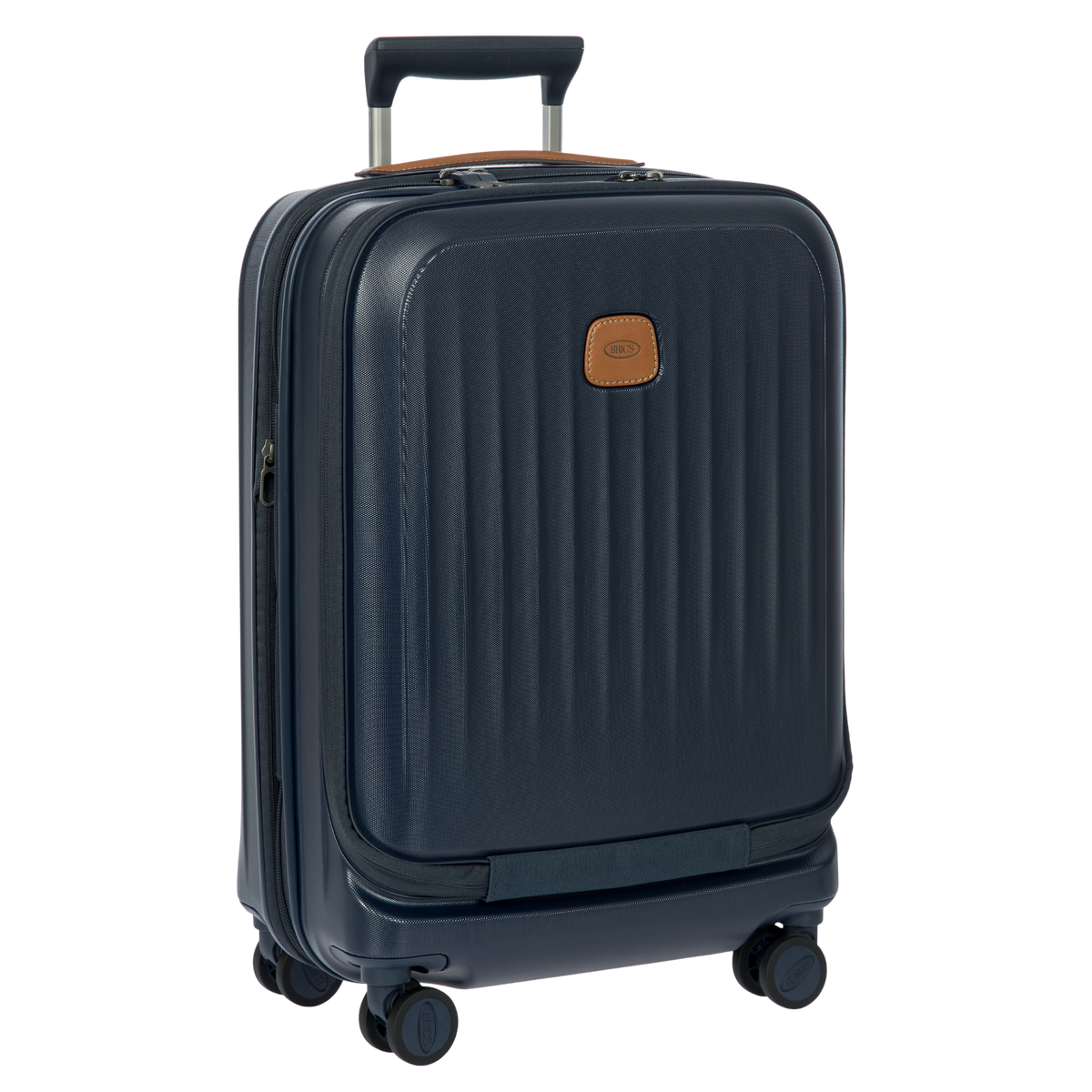 Bric's Taormina Expandable Carry-On with Laptop Pocket in Blue, view 2