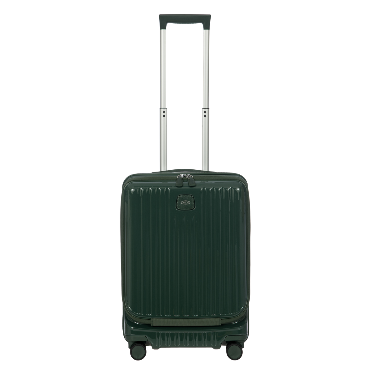 Bric's Positano Carry-On Spinner with Front Pocket in Emerald, view 1