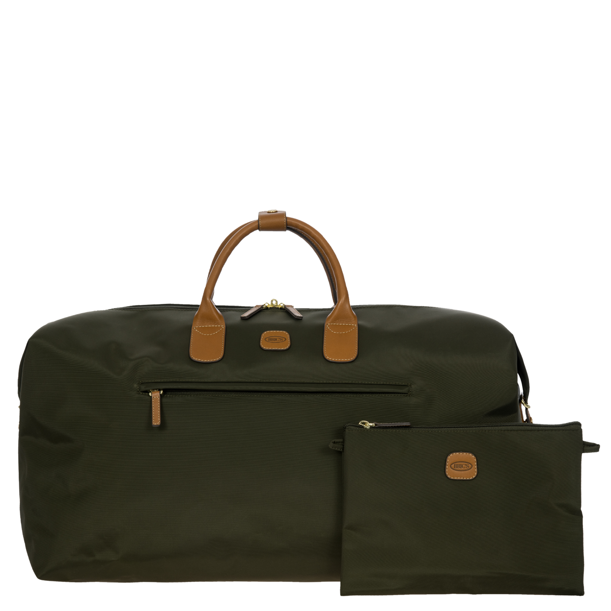 Bric's X-Collection Deluxe Duffle Bag in Olive, view 4