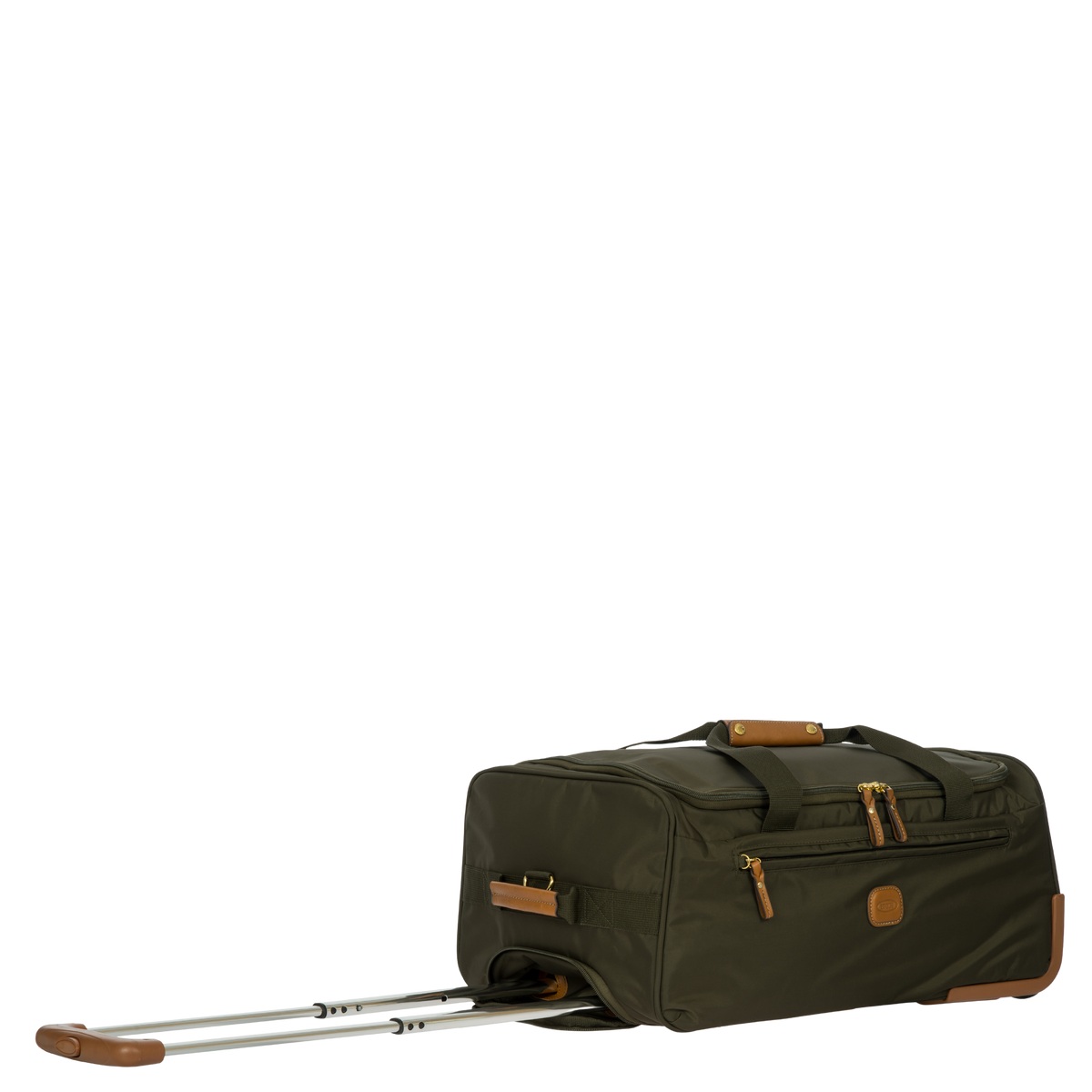 Bric's X-Collection Rolling Duffle Bag in Olive, view 2