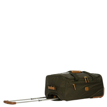Bric's X-Collection Rolling Duffle Bag in Olive, view 2