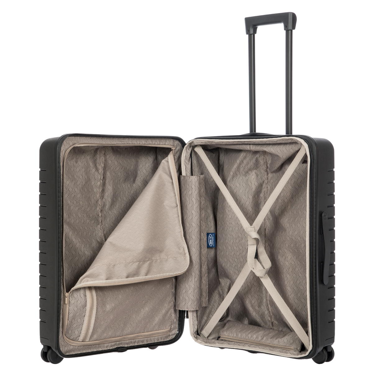 Bric's B|Y Ulisse Expandable Spinner Suitcase in Black, view 6