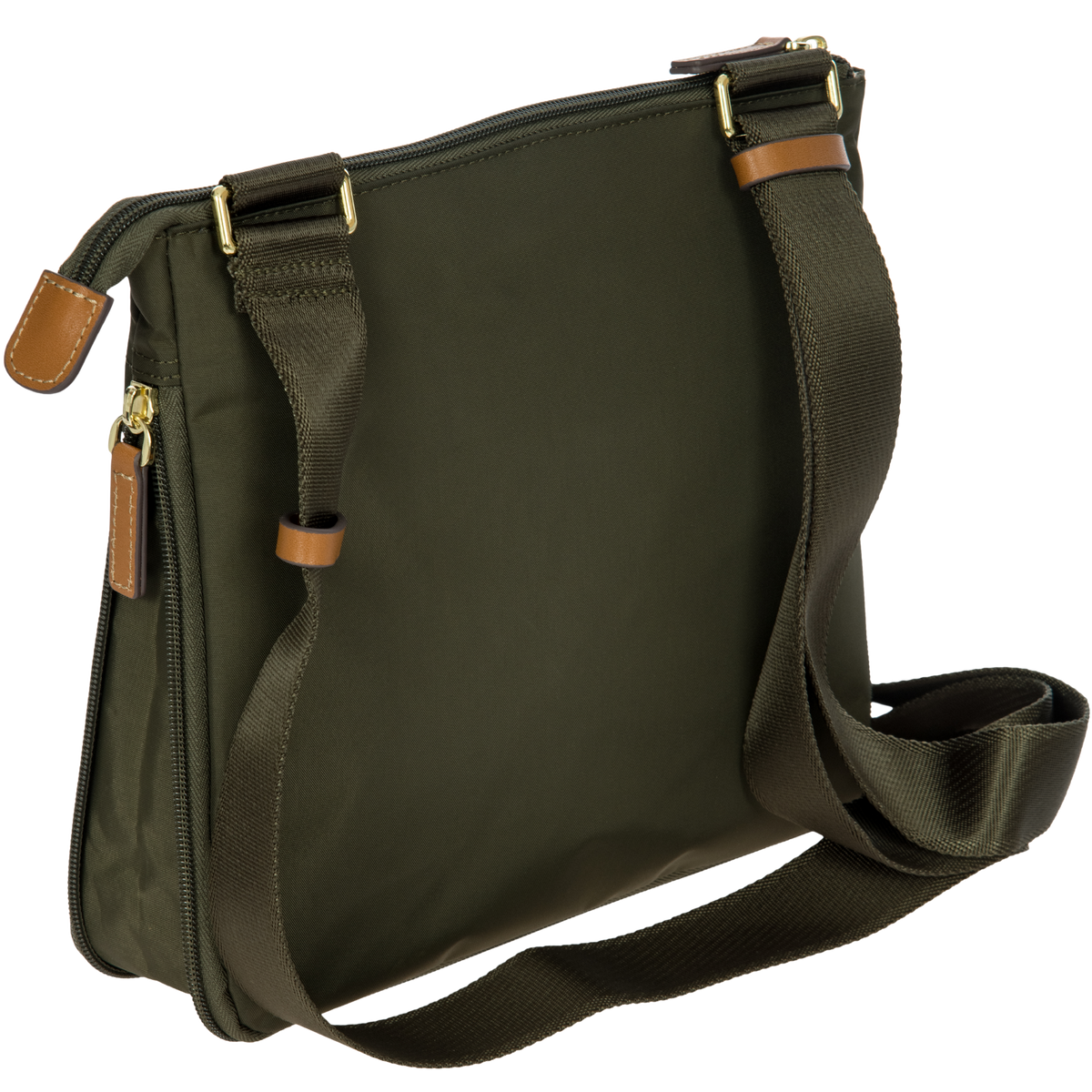 Bric's X-Collection Expandable Crossbody Shoulder Bag in Olive, view 3