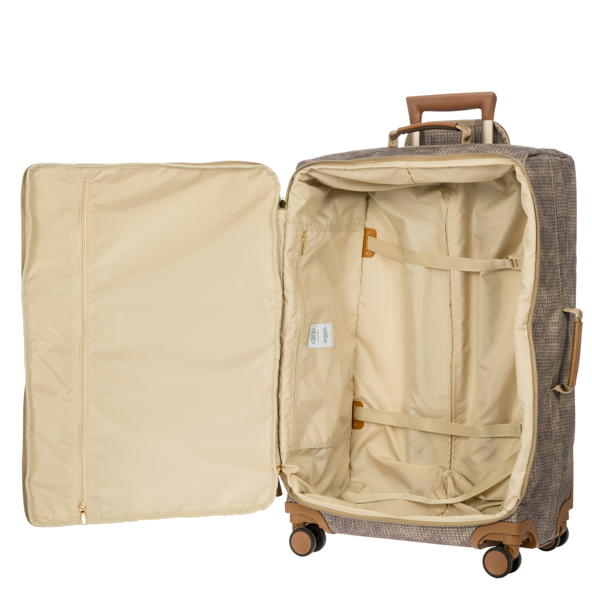 Bric's X-Collection Soft-Side Spinner Suitcase in Wool Nut, view 5