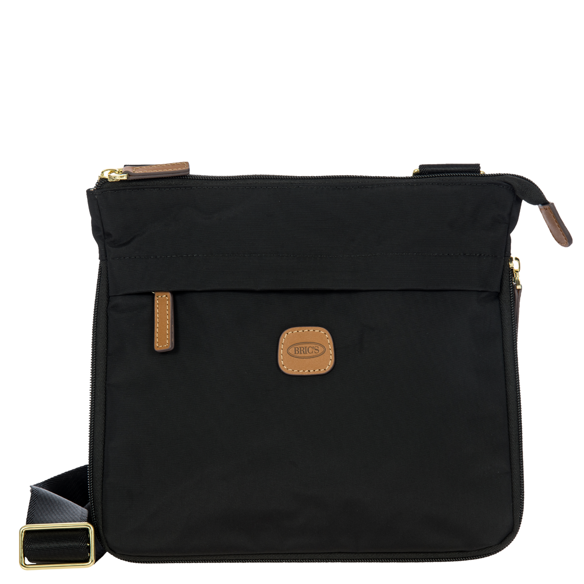 Bric's X-Collection Expandable Crossbody Shoulder Bag in Black, view 1