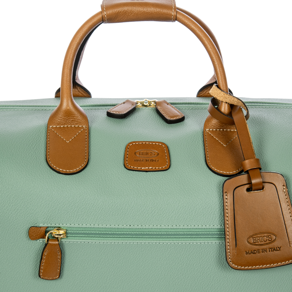 Bric's Firenze Cargo Travel Duffle Bag in Eucalyptus, view 2