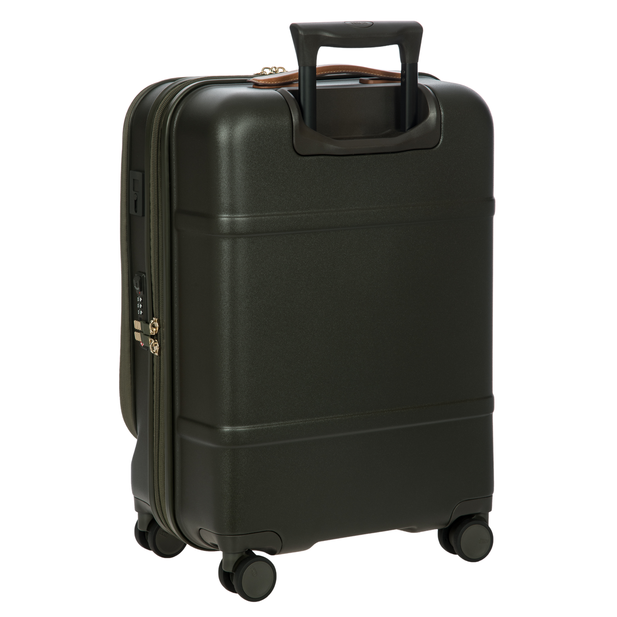 Bric's Bellagio Expandable Carry-On Spinner with Laptop Pocket in Olive, view 3