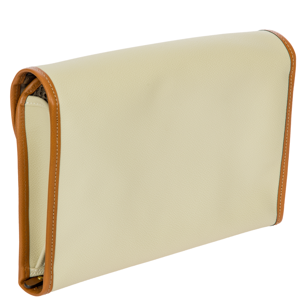 Bric's Firenze Tri-Fold Hanging Toiletry Bag in Cream, view 3