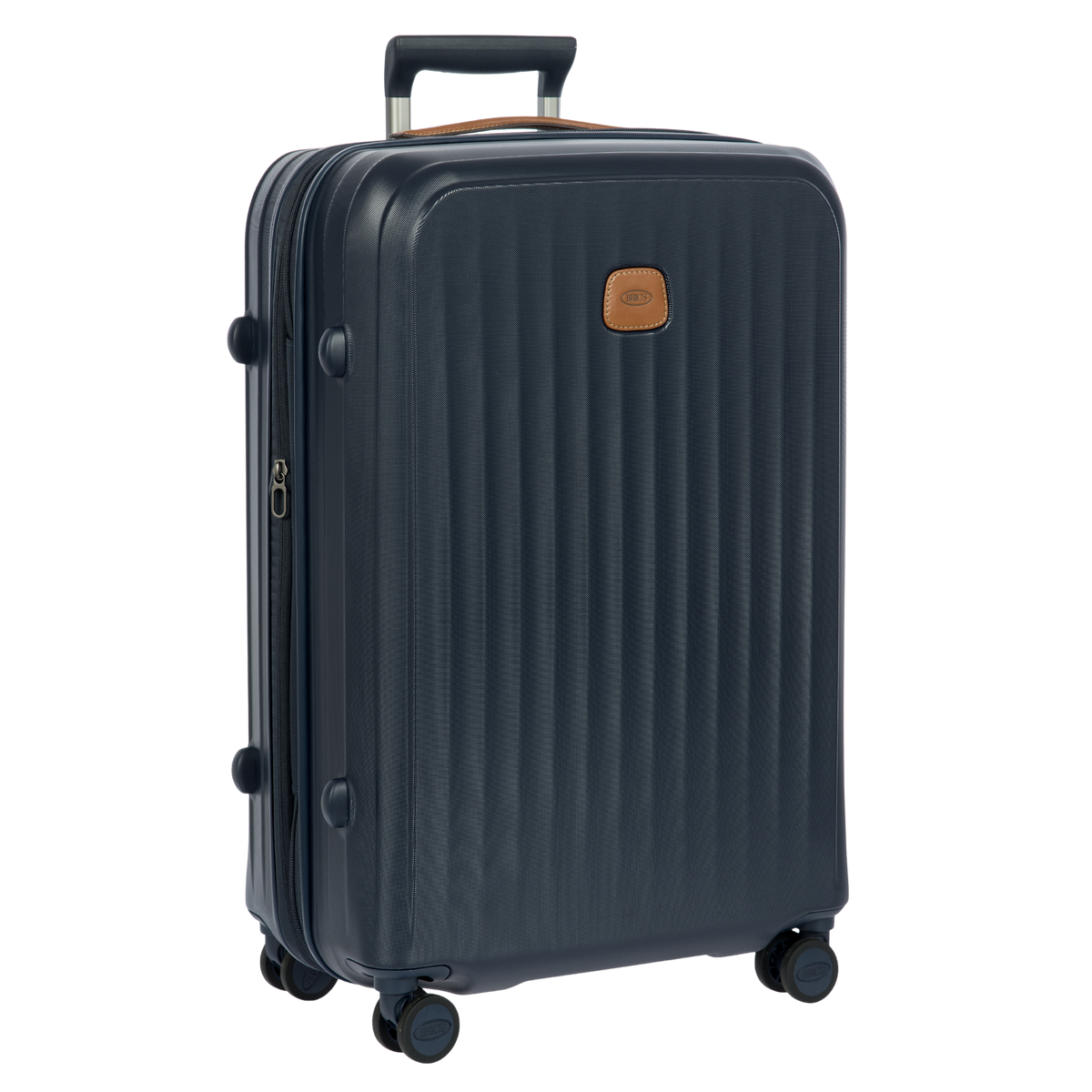 Bric's Taormina Expandable Checked Spinner in Blue, view 2