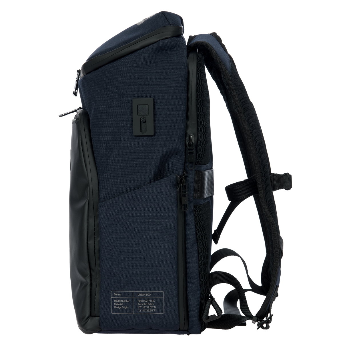 Porsche Design Urban Eco Laptop Backpack M1 in Navy, view 3
