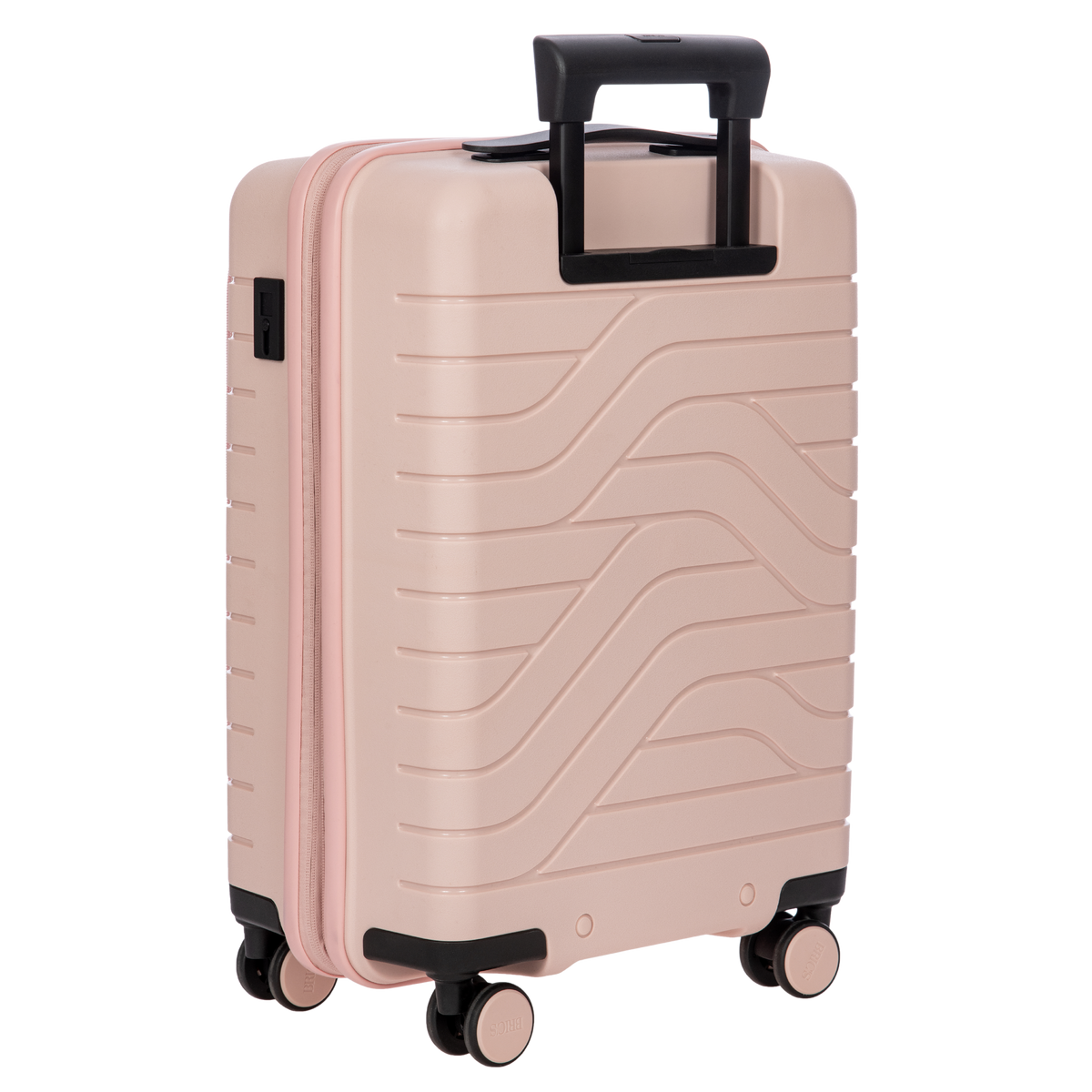 Bric's B|Y Ulisse Expandable Carry-On Spinner with Front Pocket in Pearl Pink, view 3