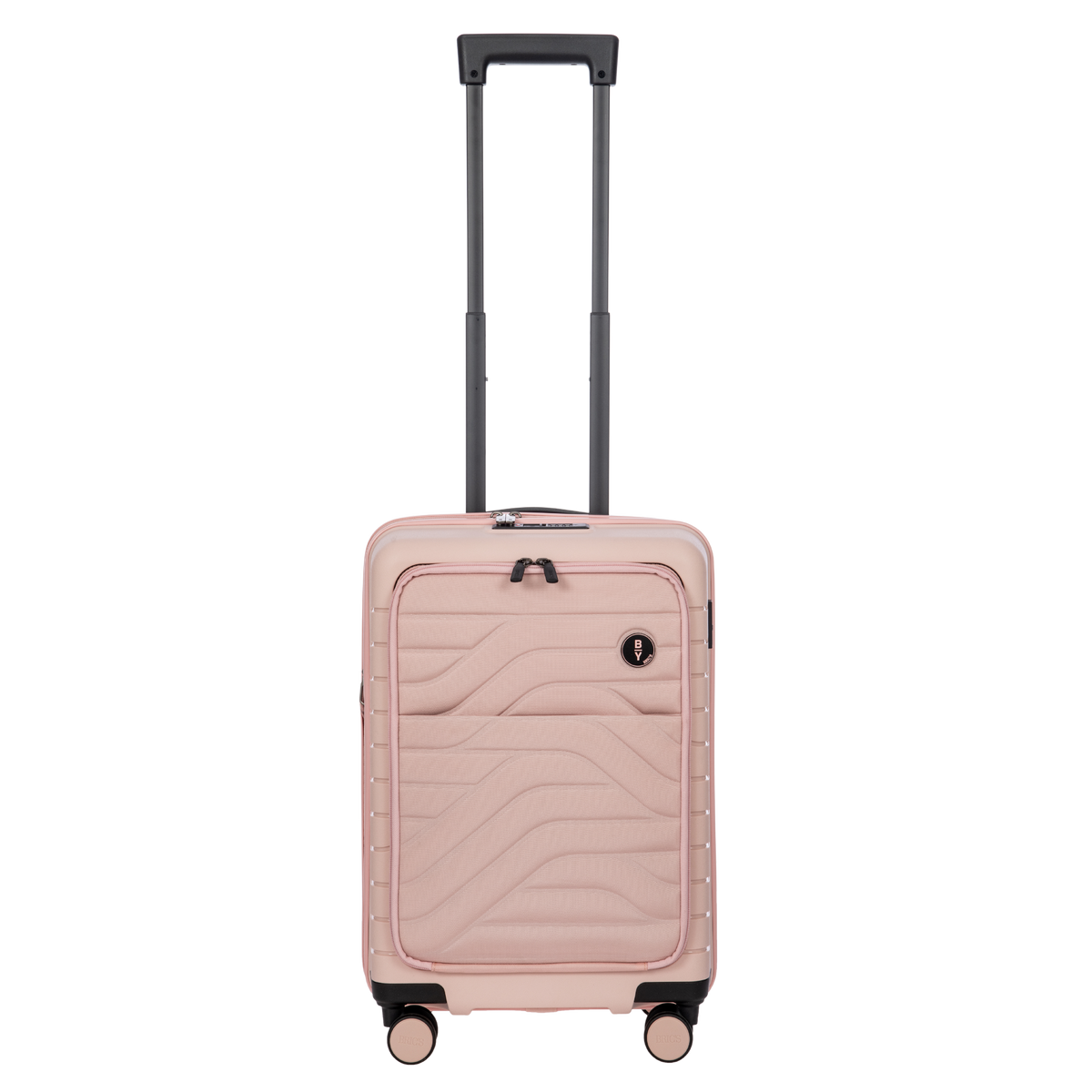 Bric's B|Y Ulisse Expandable Carry-On Spinner with Front Pocket in Pearl Pink, view 1