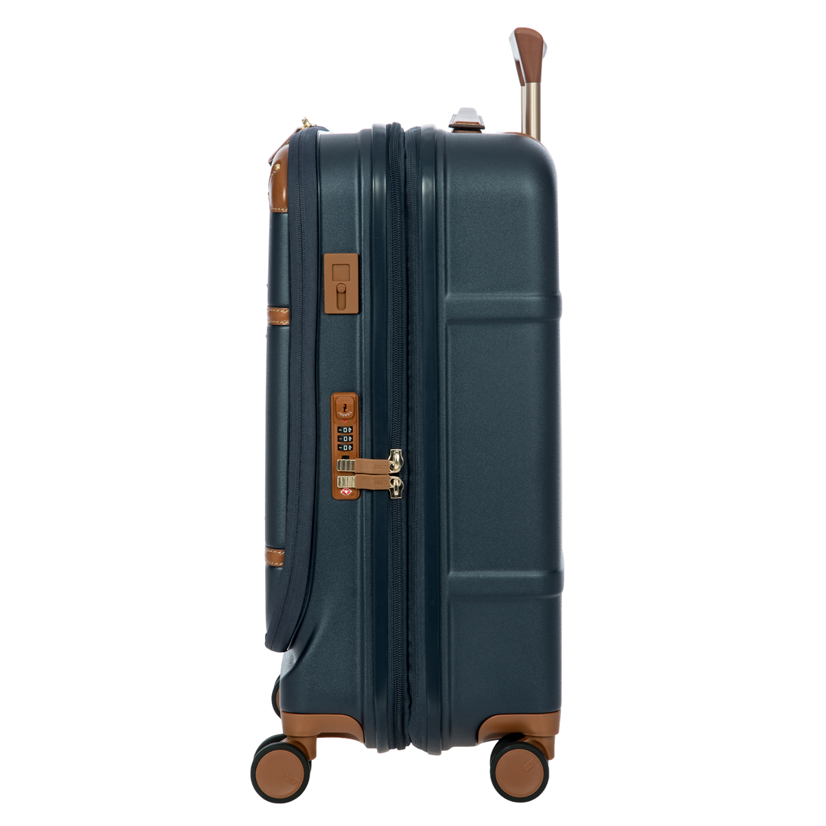 Bric's Bellagio Expandable Carry-On Spinner with Laptop Pocket in Blue, view 4