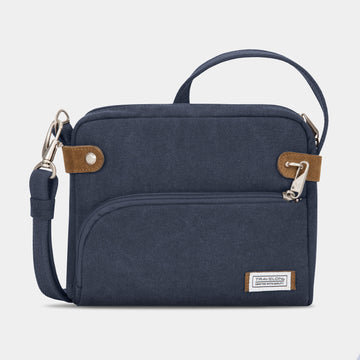 Travelon Heritage Anti-Theft Crossbody in Indigo