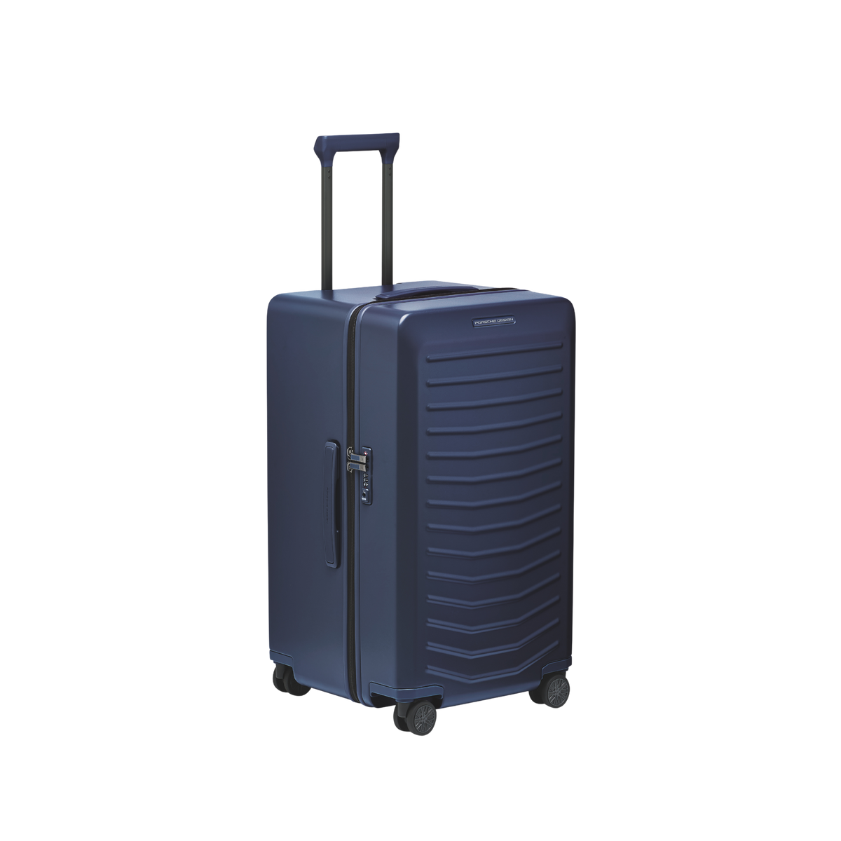 Porsche Design Roadster Hardcase Spinner Suitcase in Blue Matte, view 2