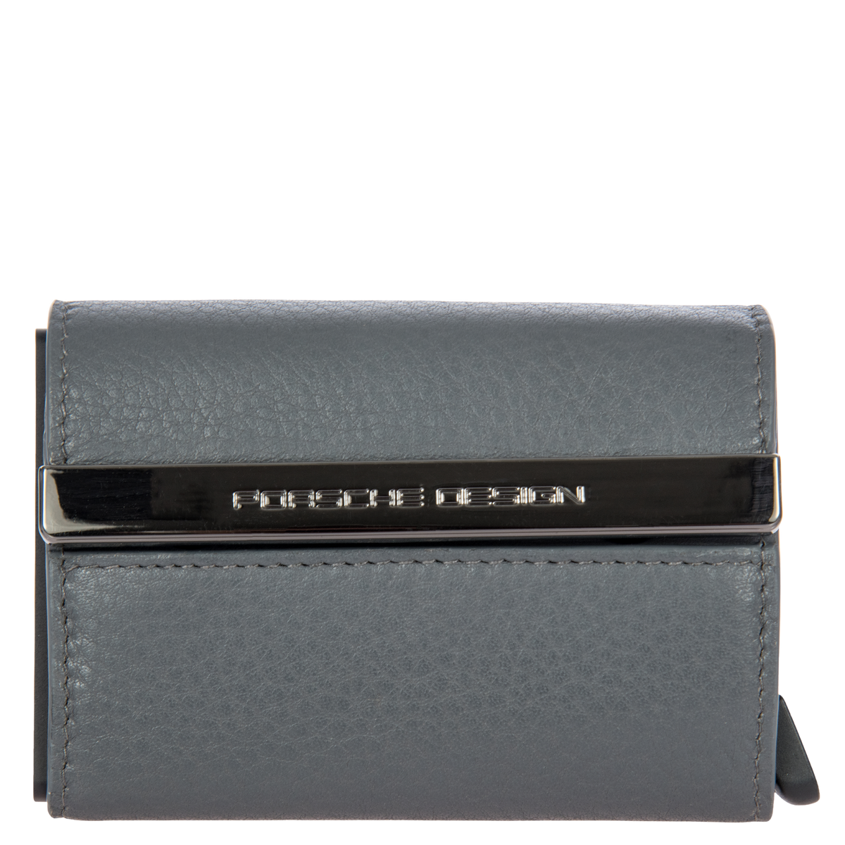 Porsche Design x SECRID Leather Cardholder Wallet in Black, view 5
