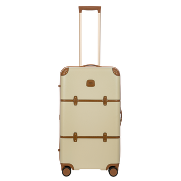 Bric's Bellagio Baule Trunk Checked Spinner in Cream, view 1