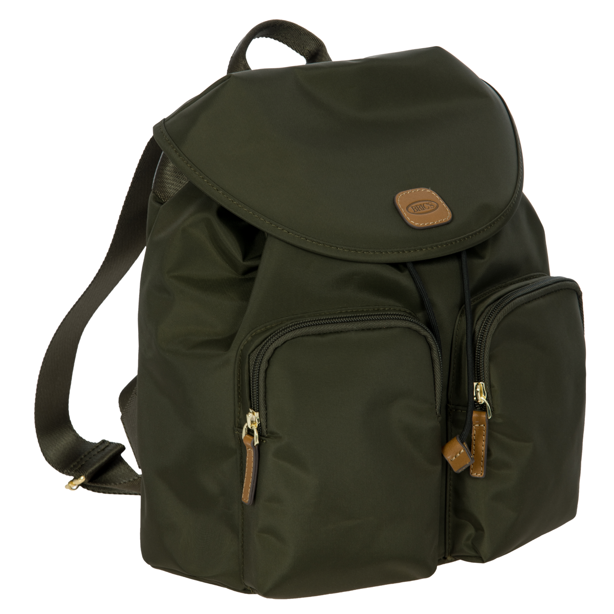 Bric's X-Collection Piccolo City Backpack in Olive, view 2