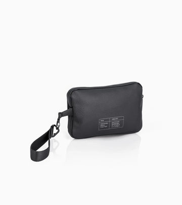 Porsche Design Urban Eco Reconstructed Leather Pouch in Black, view 2