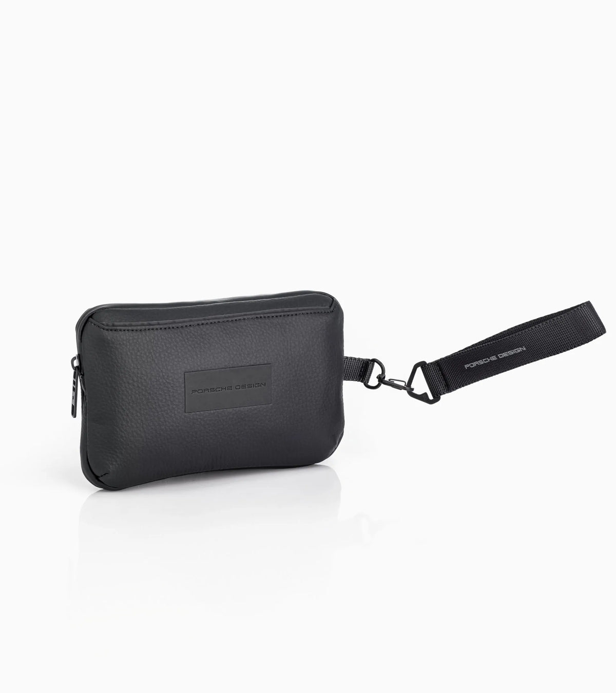 Porsche Design Urban Eco Reconstructed Leather Pouch in Black, view 5