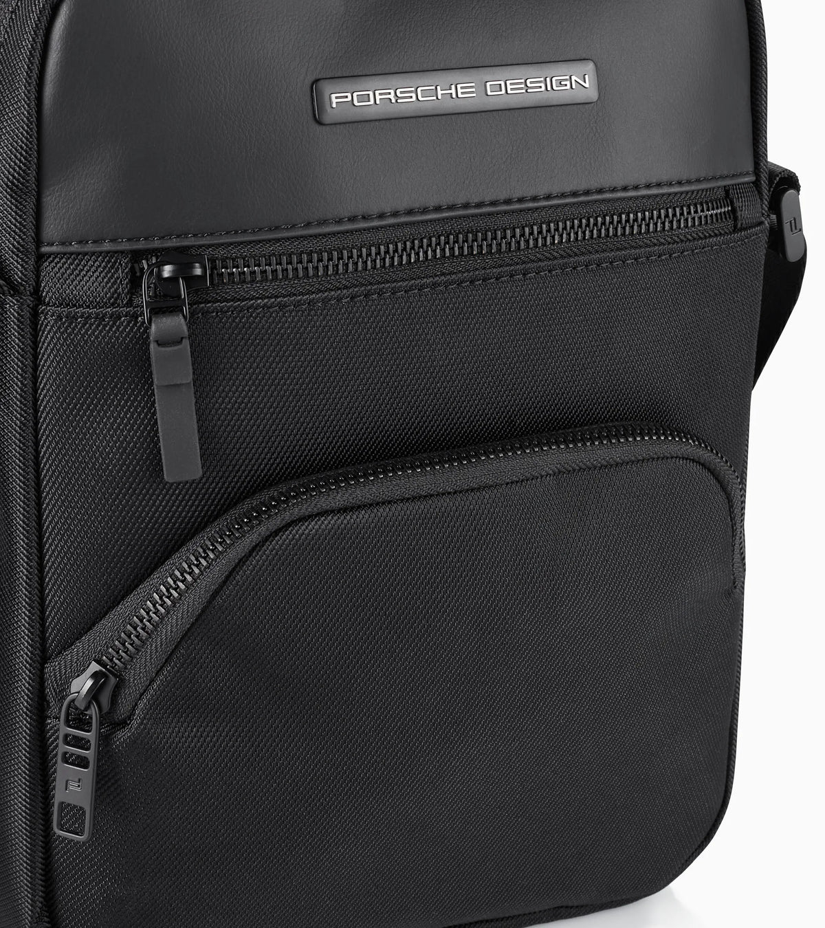 Porsche Design Voyager Nylon Shoulder Bag L in Black, view 5