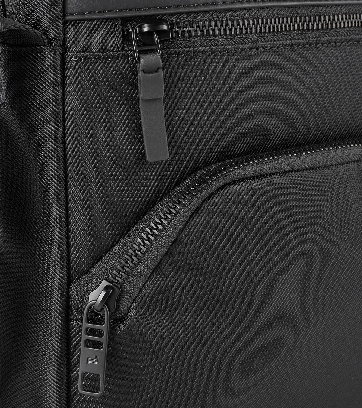 Porsche Design Voyager Nylon Shoulder Bag L in Black, view 6