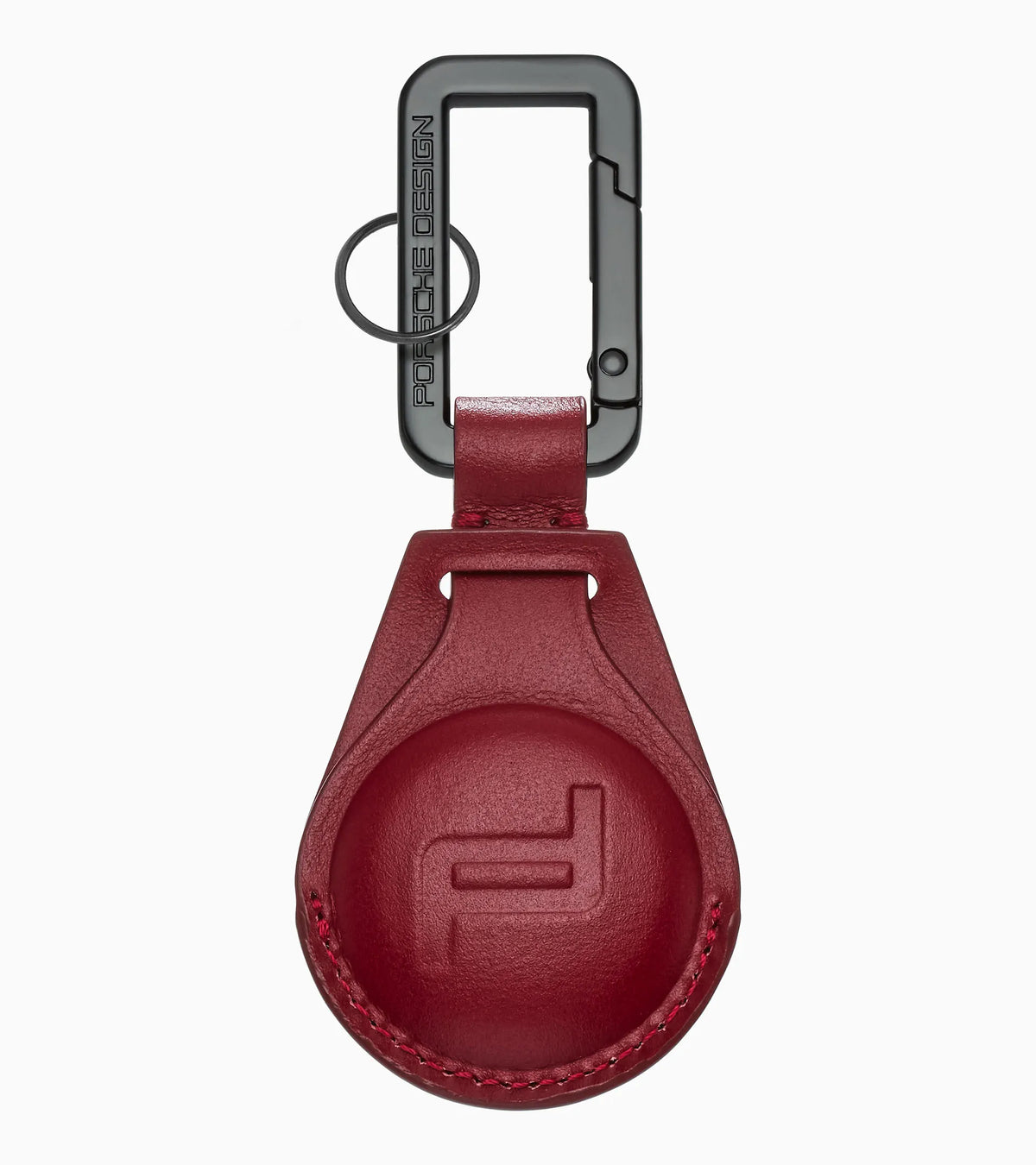 Porsche Design Key Ring Tracker for Apple AirTag in Carmine Red, view 1