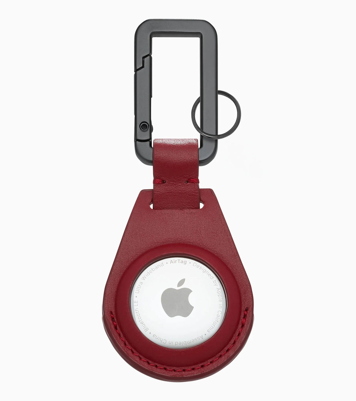 Porsche Design Key Ring Tracker for Apple AirTag in Carmine Red, view 2