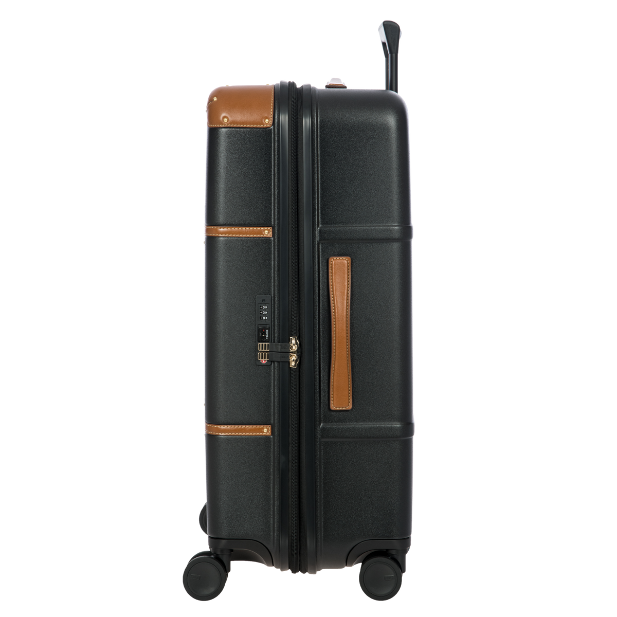 Bric's Bellagio Expandable Checked Spinner in Black, view 4