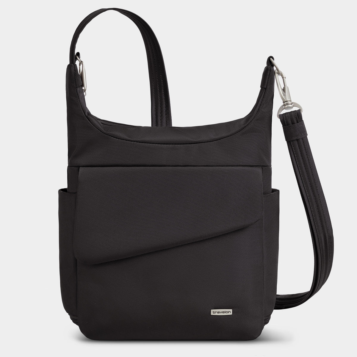 Travelon Classic Anti-Theft Messenger Bag in Black