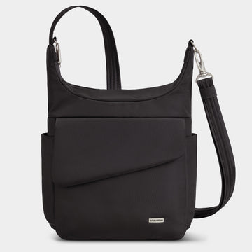 Travelon Classic Anti-Theft Messenger Bag in Black