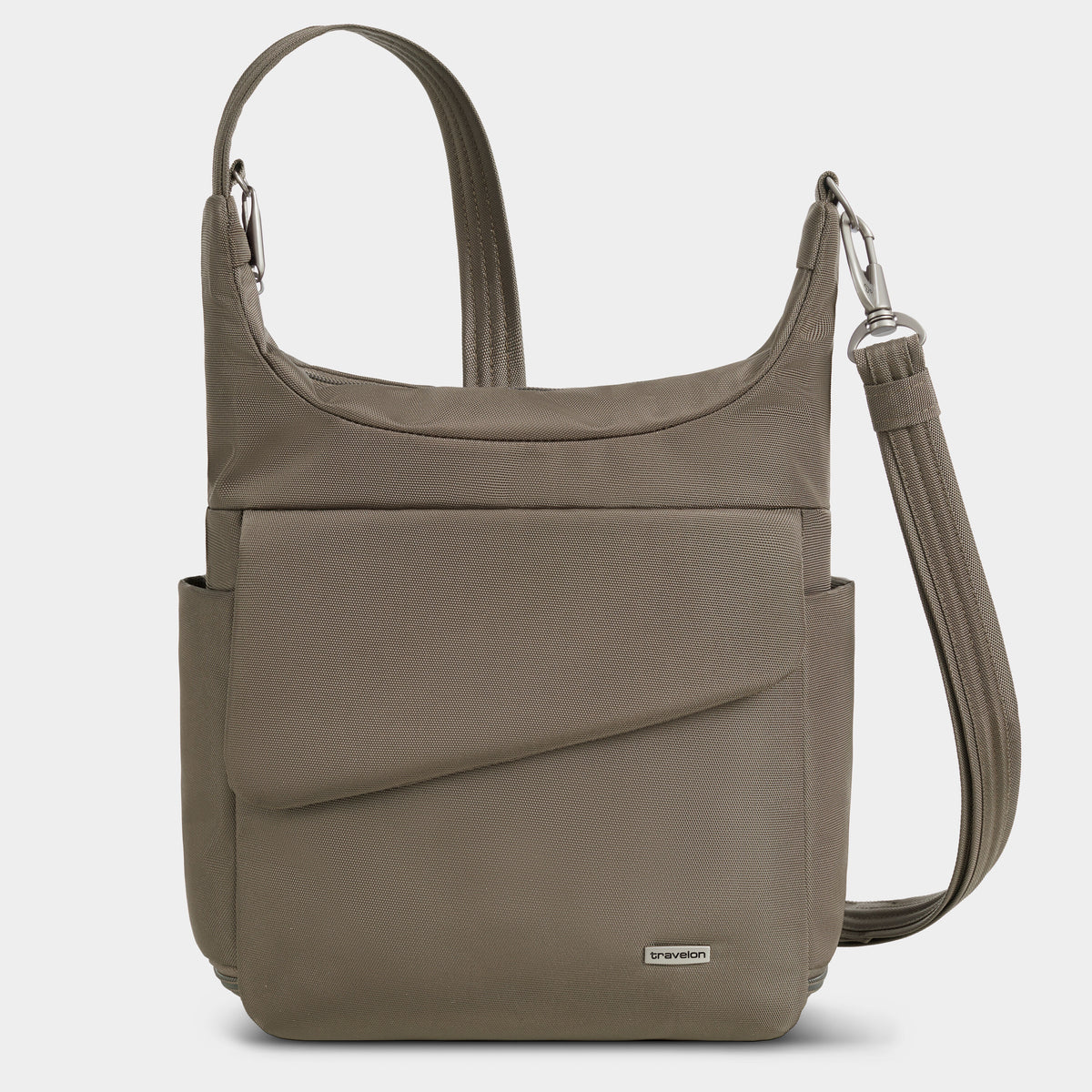 Travelon Classic Anti-Theft Messenger Bag in Nutmeg