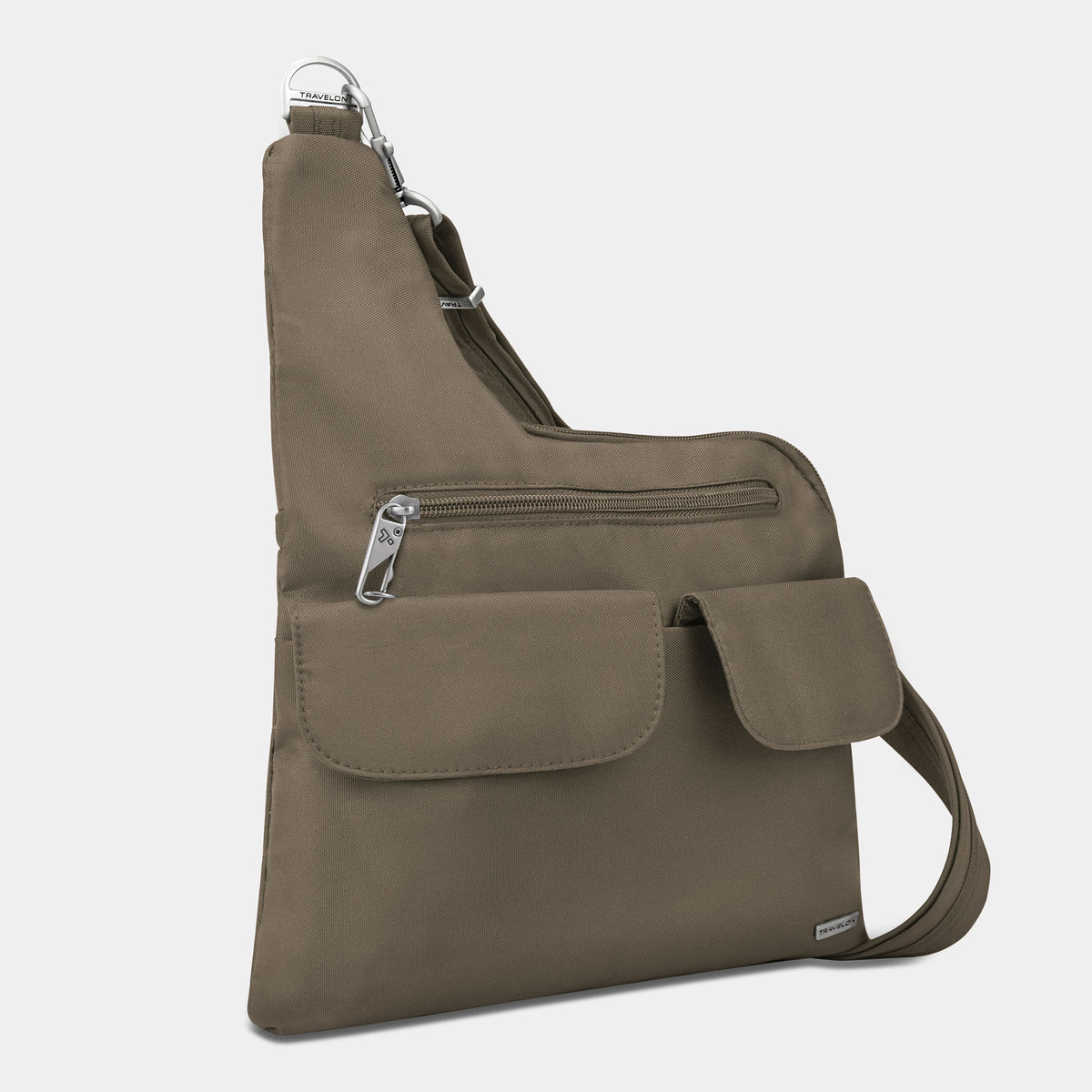 Travelon Classic Anti-Theft Crossbody in Nutmeg