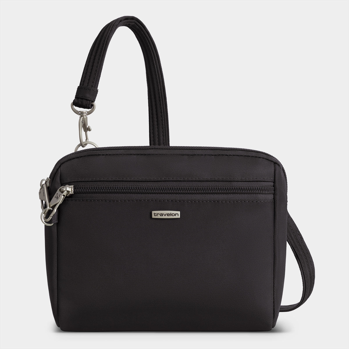 Travelon Classic Anti-Theft Convertible Crossbody & Waist Pack in Black