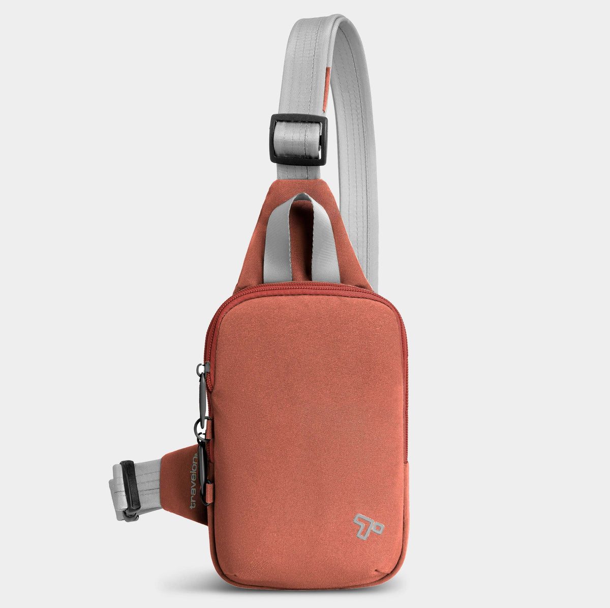 Travelon The Voyages Anti-Theft Compact Sling in Terracotta