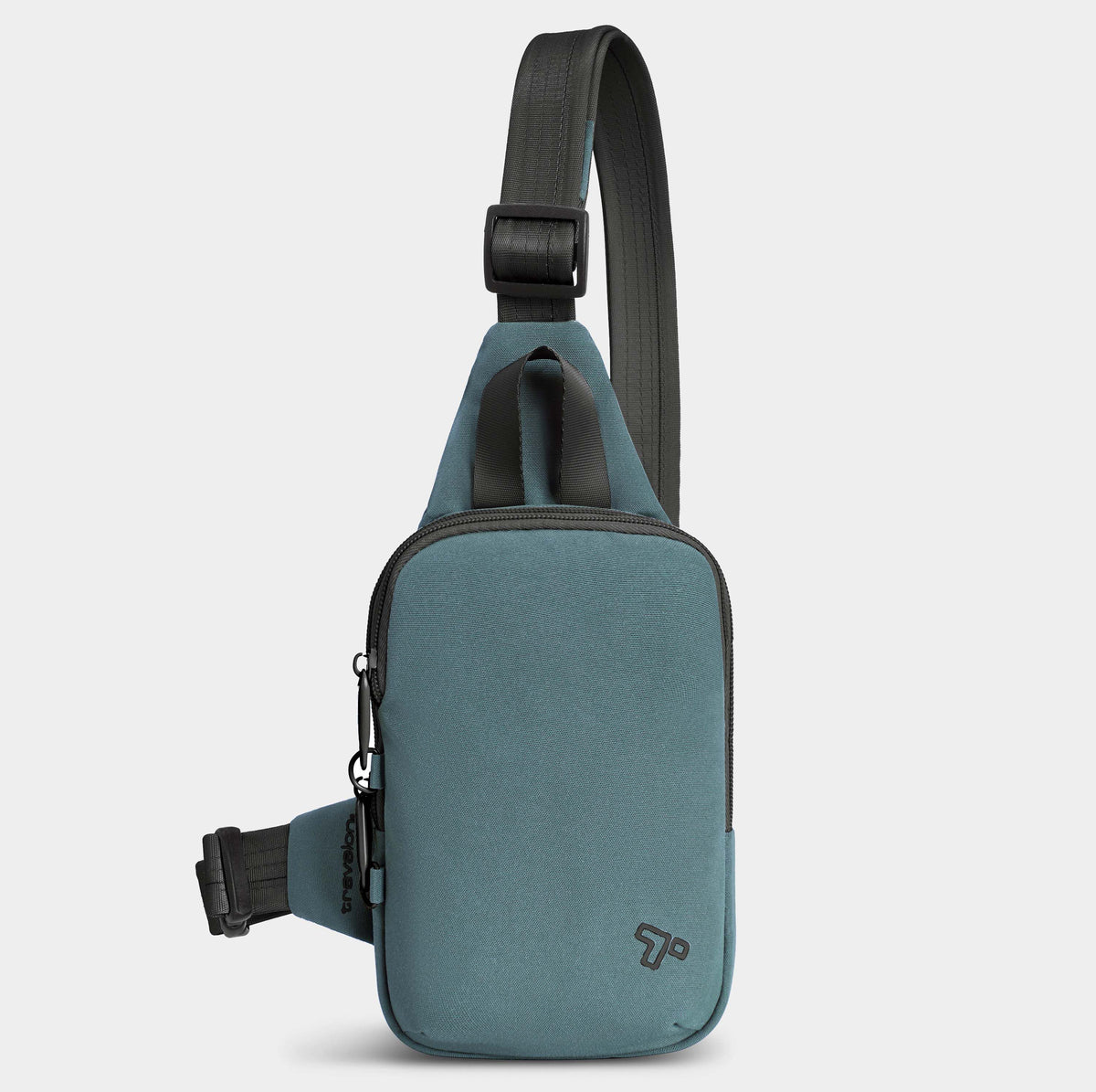 Travelon The Voyages Anti-Theft Compact Sling in Slate Blue