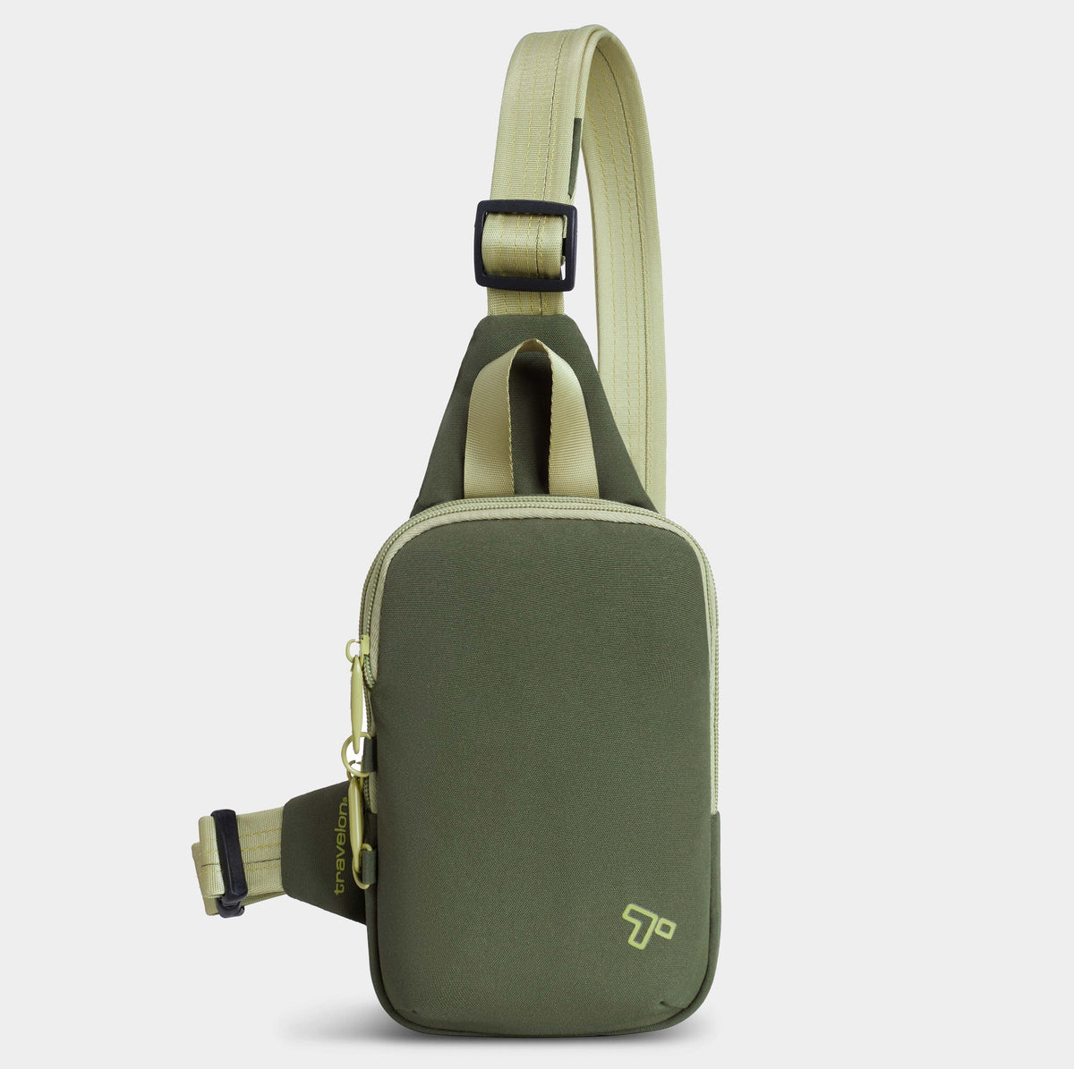 Travelon The Voyages Anti-Theft Compact Sling in Olive