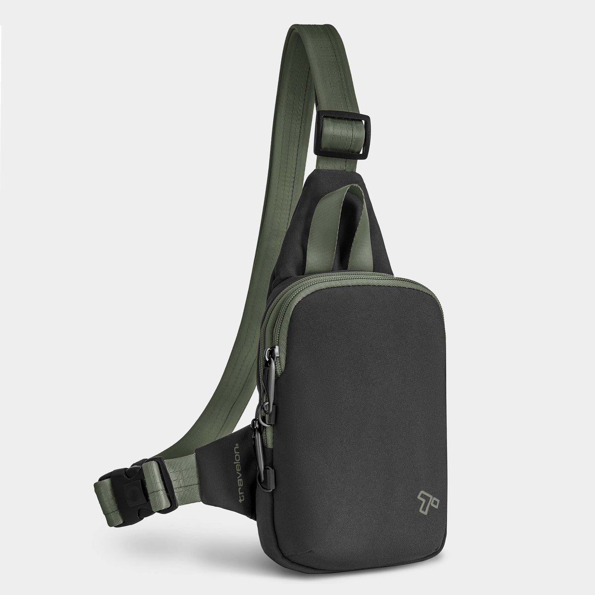 Travelon The Voyages Anti-Theft Compact Sling in Black