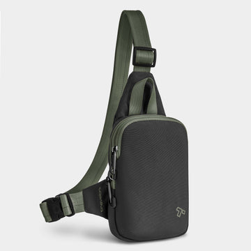 Travelon The Voyages Anti-Theft Compact Sling in Black