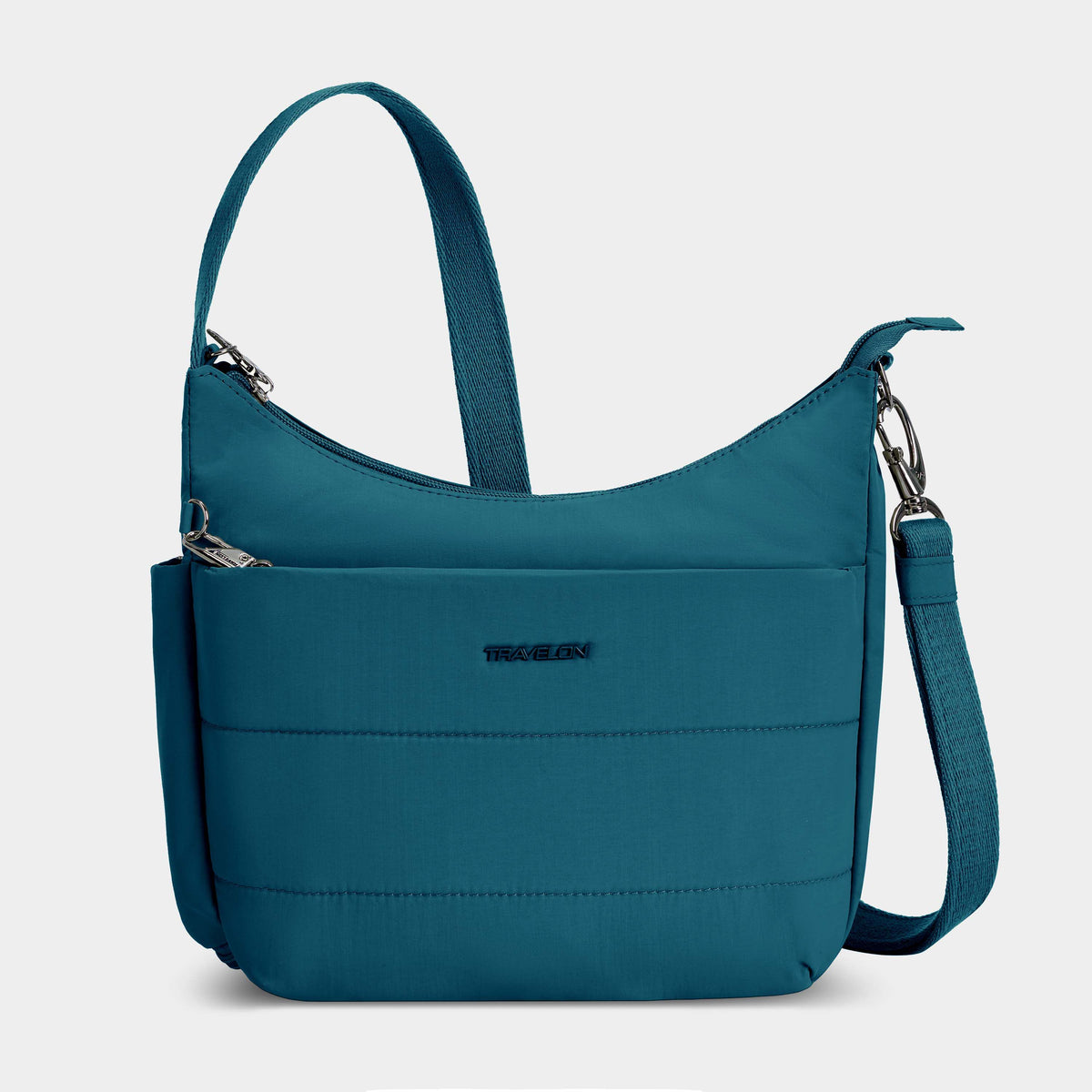 Travelon Roam Anti-Theft Medium Crossbody in Capri Blue