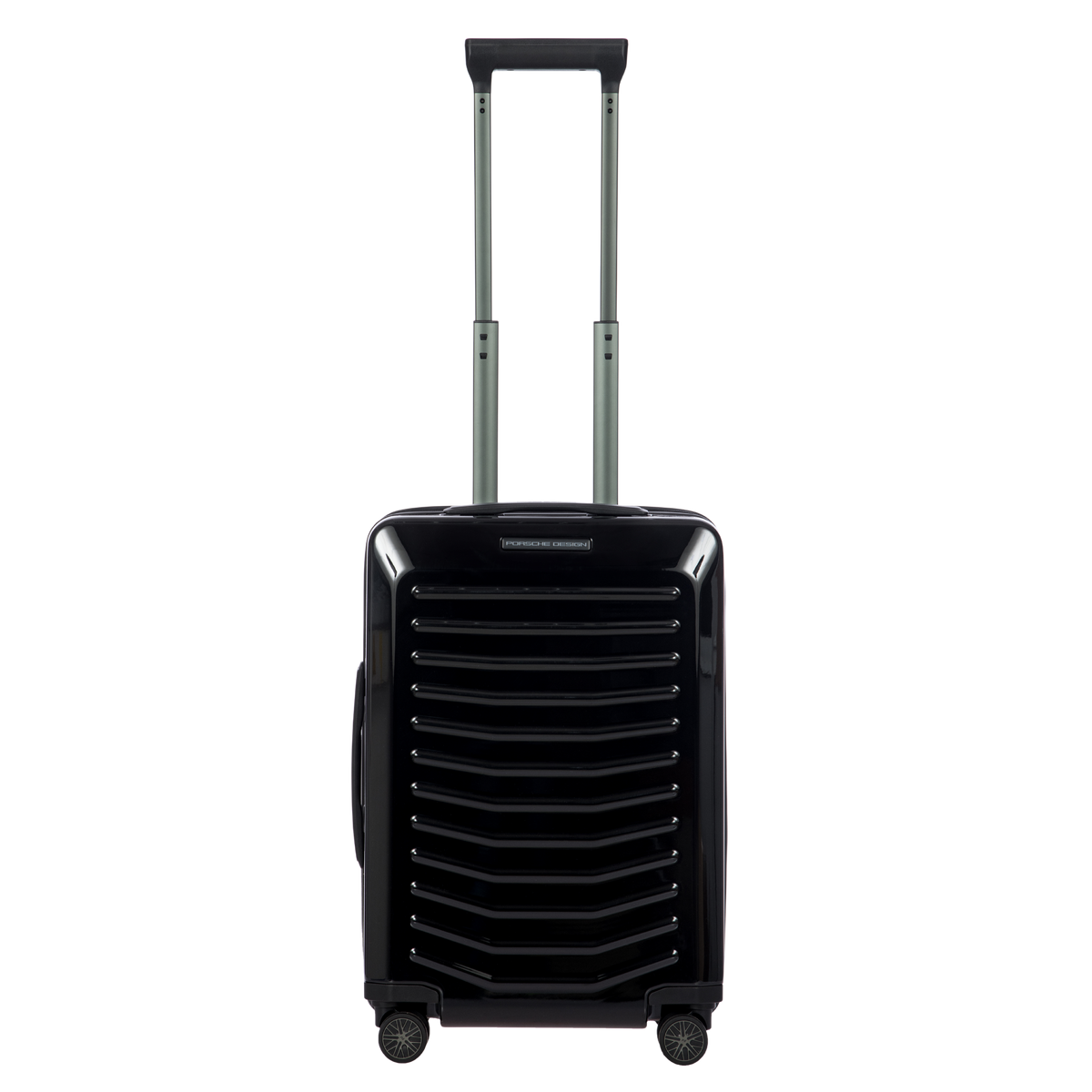 Porsche Design Roadster Hardcase Spinner Suitcase 21" carry-on in Shiny Black, view 1