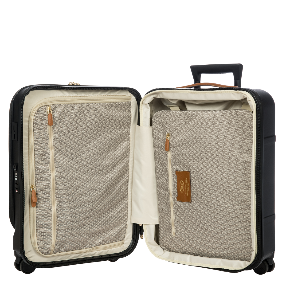 Bric's Bellagio Expandable Carry-On Spinner with Laptop Pocket in Black, view 6