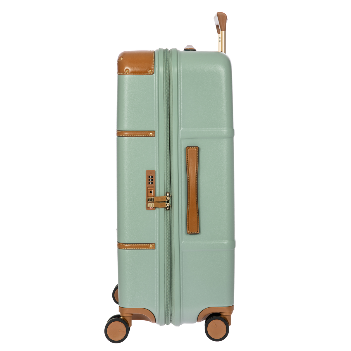 Bric's Bellagio Expandable Checked Spinner in Eucalyptus, view 4