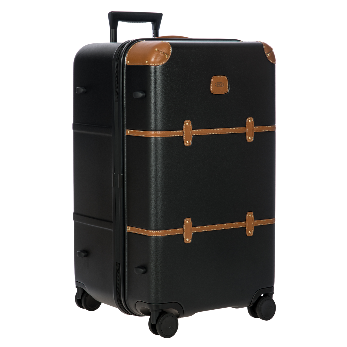 Bric's Bellagio Baule Trunk Checked Spinner in Black, view 2