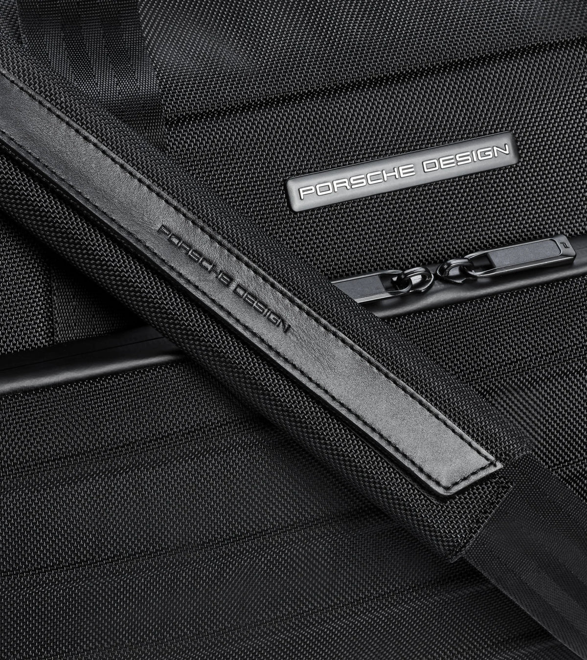 Porsche Design Roadster Pro Weekender Duffle Bag in Black, view 3