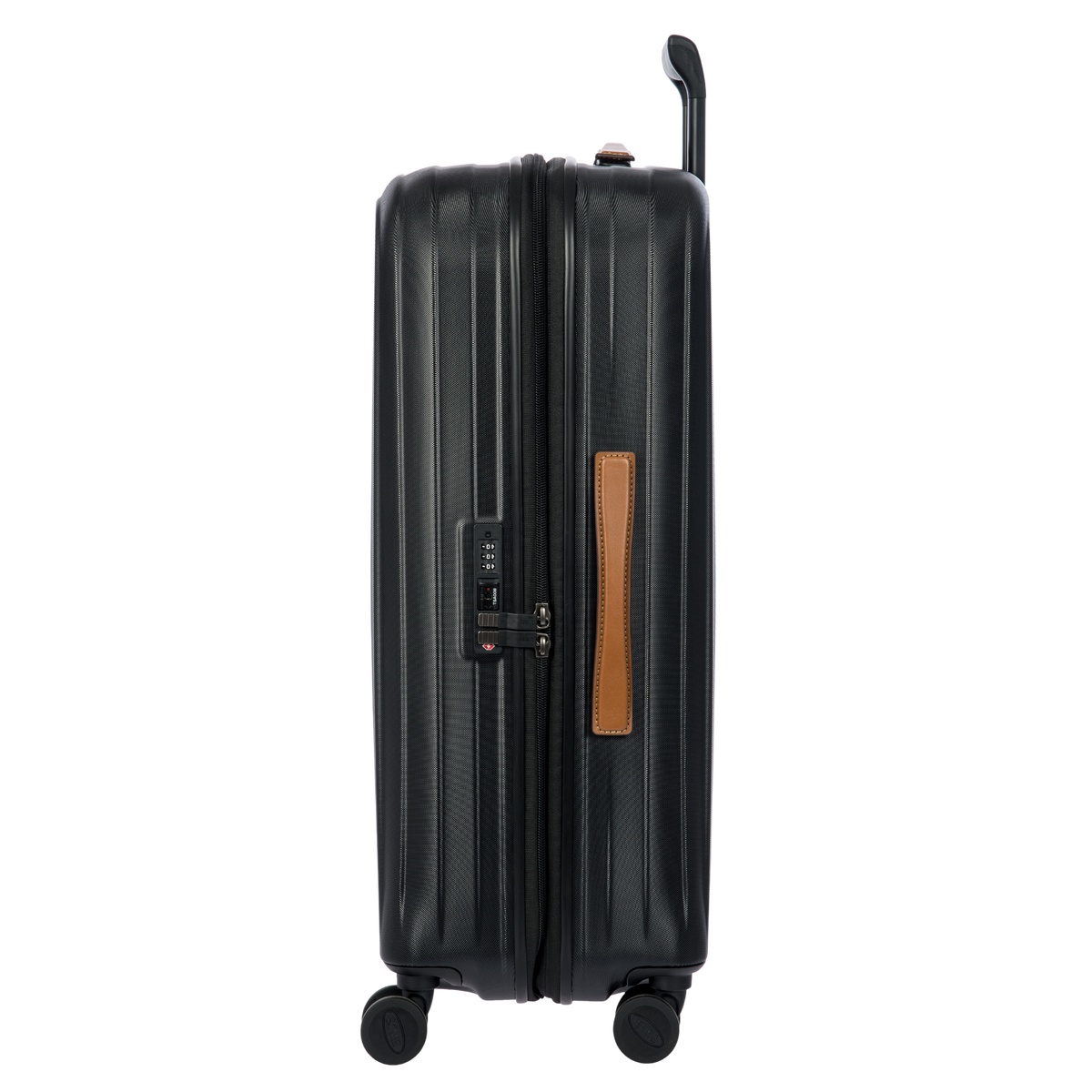 Bric's Taormina Expandable Checked Spinner in Black, view 4